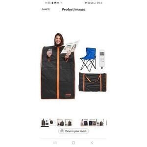 Vevor Portable Sauna Blanket – Detox and Revitalize Your Skin